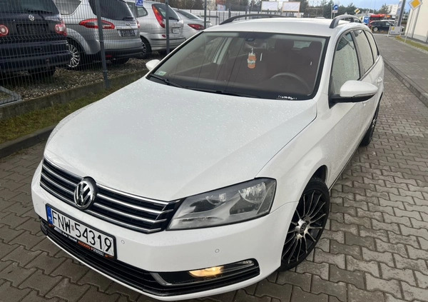 Volkswagen Passat cena 21500 przebieg: 307246, rok produkcji 2011 z Szamocin małe 529